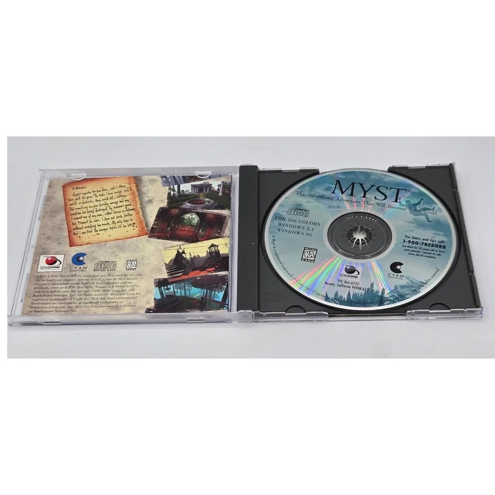 Myst (PC Big Box) –‎ Complete in Box (CIB)